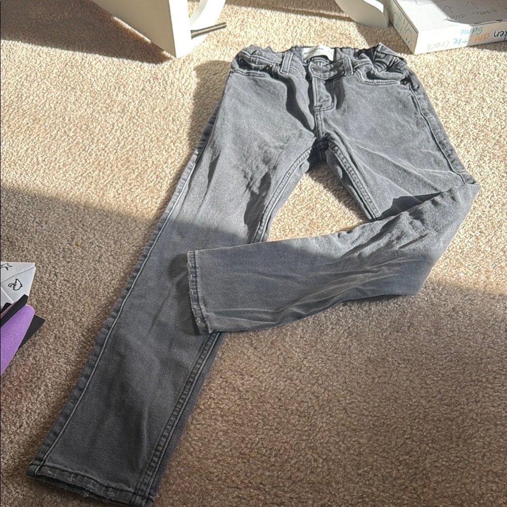 Abercrombie kids boys Gray slim Jeans like new